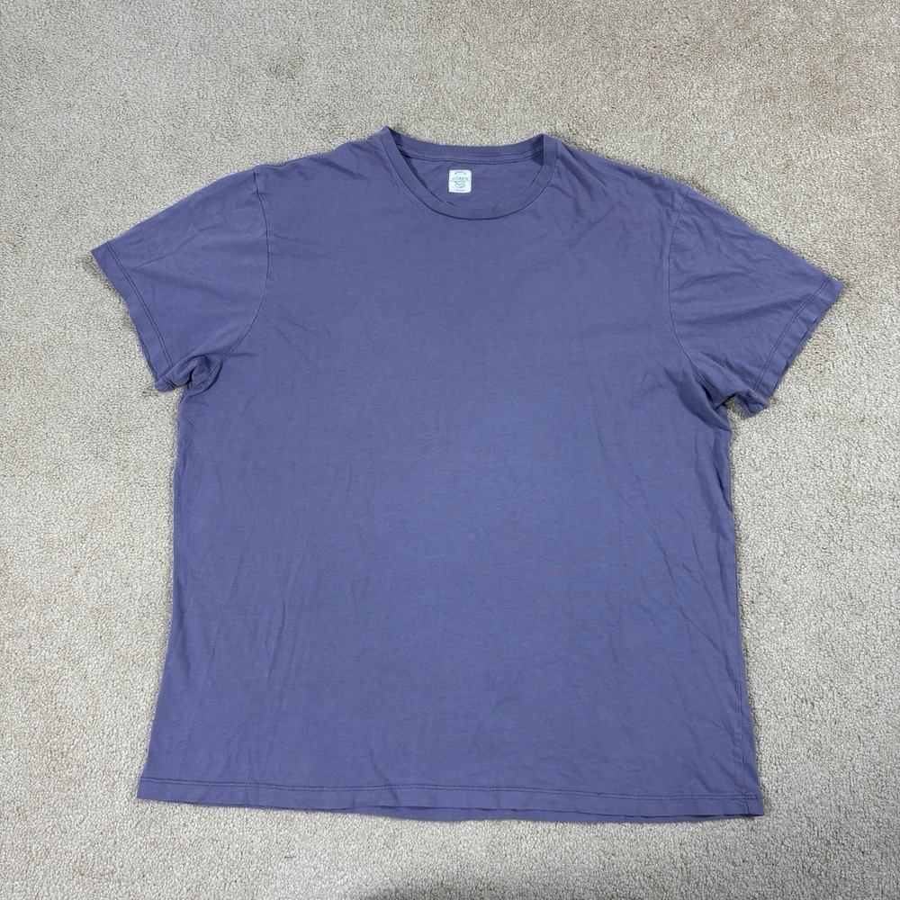 J.Crew Purple Broken In Basic T-Shirt Men's Size XL Short Sleeve Crew Neck